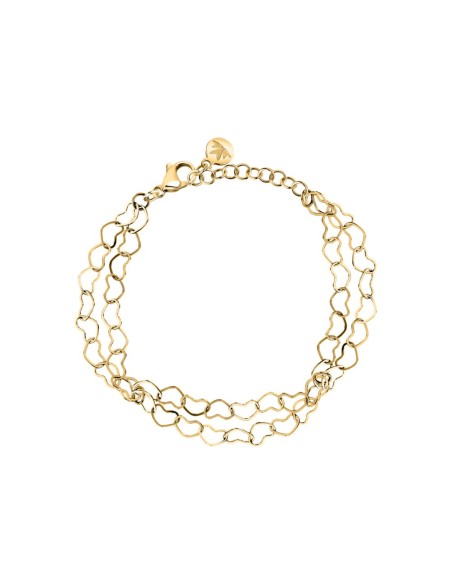 Bracciale Morellato Donna Intrecci Oro in Acciaio (SAZC19)