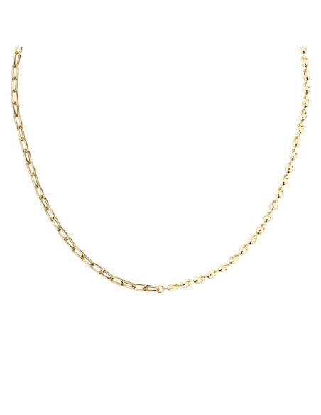Collana Morellato Intrecci Donna Oro in Acciaio (SAZC08)
