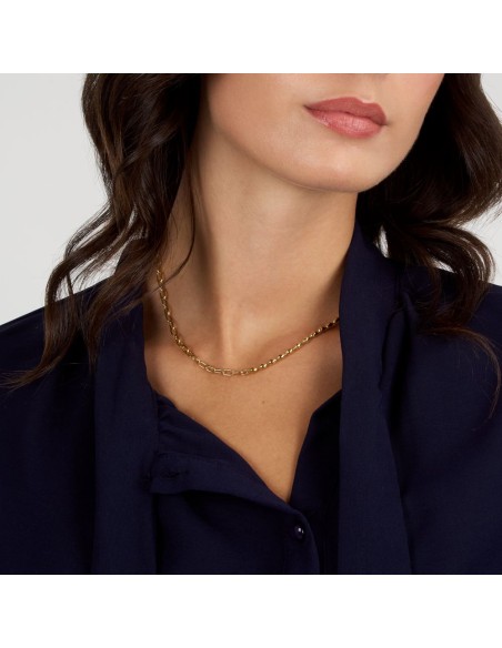 Collana Morellato Intrecci Donna Oro in Acciaio (SAZC08)