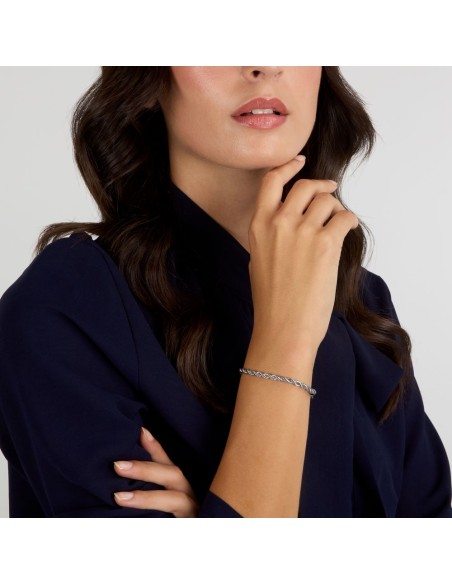 Bracciale Morellato Intrecci Donna Silver in Acciaio (SAZC24)