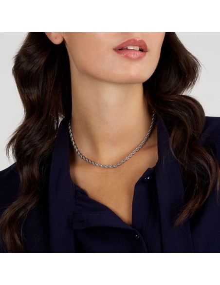 Collana Morellato Intrecci Donna Silver in Acciaio (SAZC20)