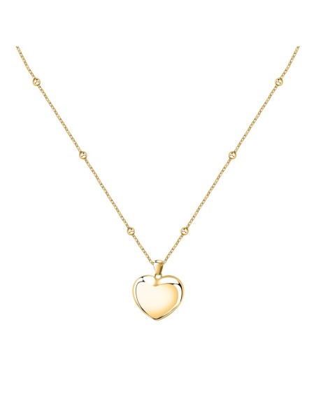 Collana Morellato Talismani Donna Cuore Oro in Acciaio (SAVZ02)