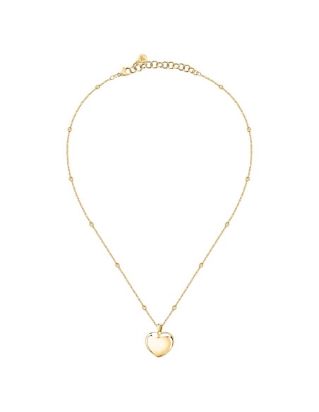 Collana Morellato Talismani Donna Cuore Oro in Acciaio (SAVZ02)