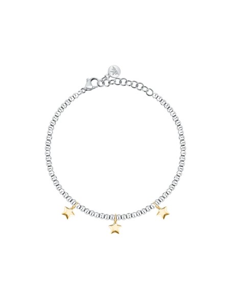 Bracciale Morellato Talismani Donna Stelle Silver e Oro (SAIX26)
