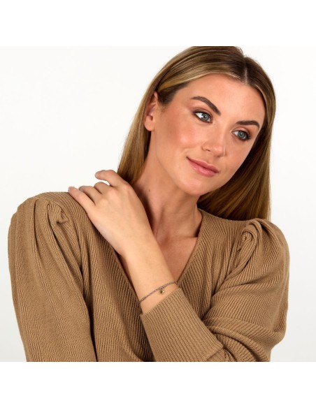 Bracciale Morellato Talismani Donna con Stella Bicolore (SAIX27)