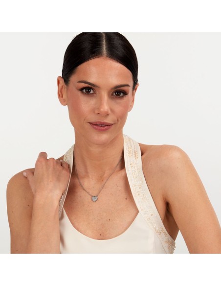 Collana Morellato Talismani Donna con Cuore e Cristalli (SAVZ14)