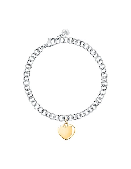Bracciale Morellato Talismani Donna con Cuore Bicolore (SAVZ10)