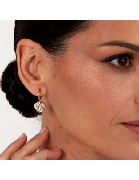 Orecchini Morellato Talismani Donna Pendenti con Cuore e Cristalli (SAVZ15)