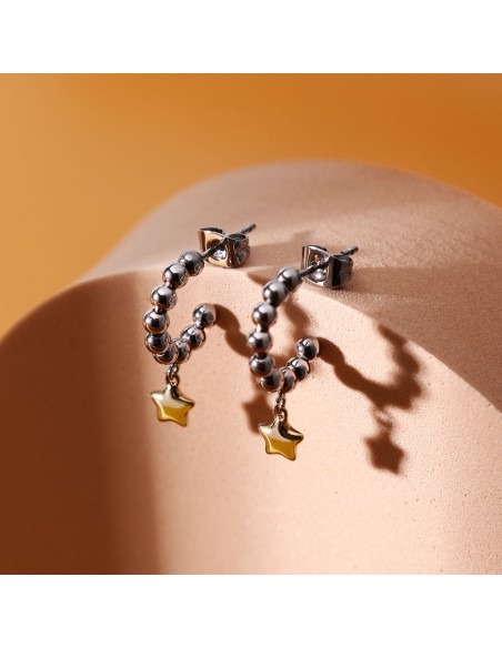 Orecchini Morellato Talismani Donna con Stella Bicolore (SAIX28)