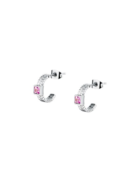 Orecchini Morellato Gioia Donna Silver con Cristalli Rosa (SAVY43)
