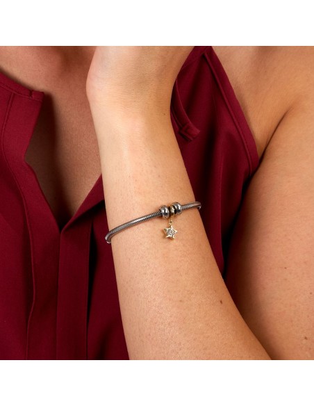 Bracciale Morellato Drops Donna con Stella e Cristalli (SCZ1372)