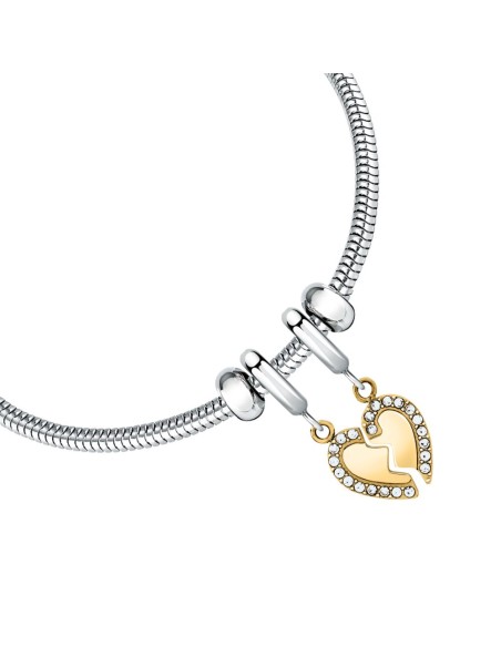 Bracciale Morellato Drops Donna con Cuore e Cristalli (SCZ1373)