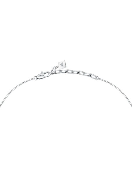 Motown – Collana Uomo Silver Cornetto / verde (SABH46)