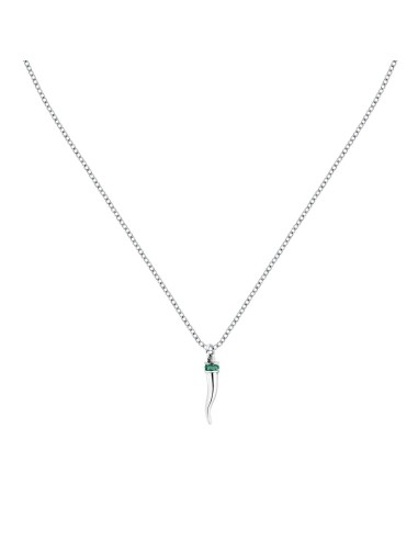 Motown – Collana Uomo Silver Cornetto / verde...