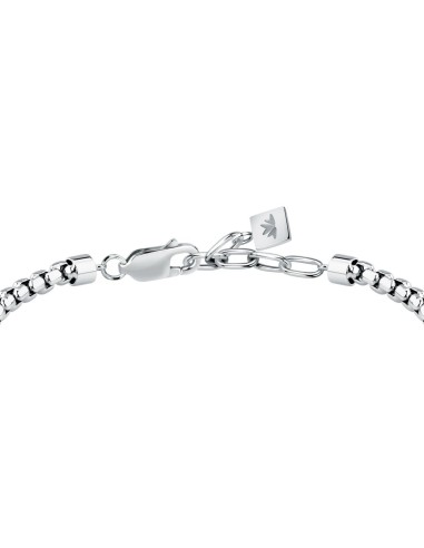 Morellato Motown – Bracciale Uomo Silver e Nero...
