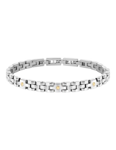Bracciale Morellato Gold Uomo Acciaio Silver...