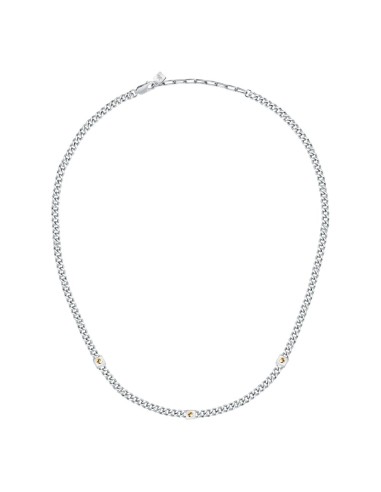 Collana Morellato Gold Uomo Acciaio Silver con...