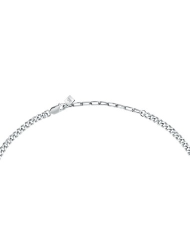 Collana Morellato Gold Uomo Acciaio Silver con...