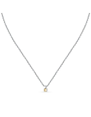 Collana Morellato Gold Uomo Acciaio Silver con...