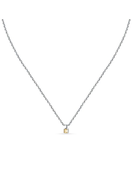 Collana Morellato Gold Uomo Acciaio Silver con Pendente Oro (SATM26)