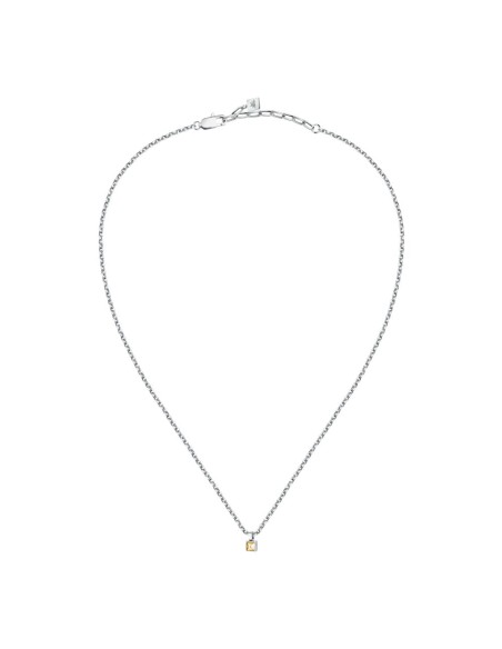 Collana Morellato Gold Uomo Acciaio Silver con Pendente Oro (SATM26)