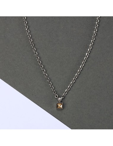 Collana Morellato Gold Uomo Acciaio Silver con...