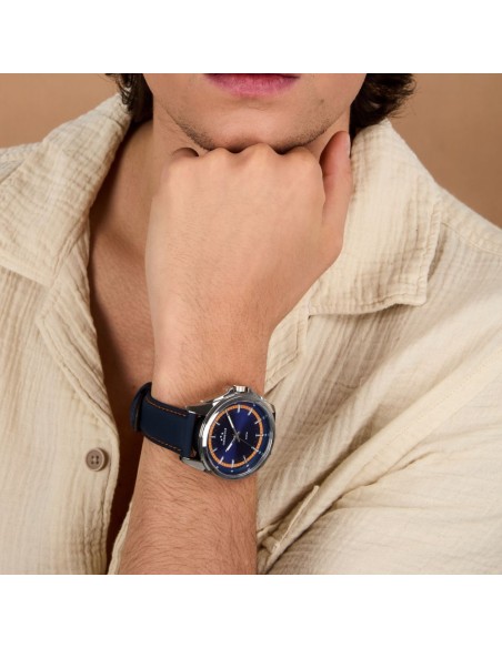 Chronostar Saturn – Orologio Uomo Pelle Blu (R3751327001)