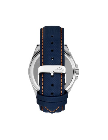 Chronostar Saturn – Orologio Uomo Pelle Blu...
