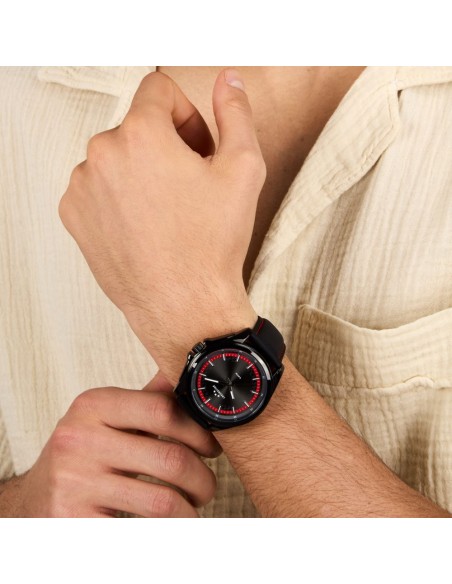 Chronostar Saturn – Orologio Uomo Nero / Rosso (R3751327002)