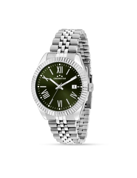 Chronostar Daily – Orologio Uomo Silver con Quadrante Verde (R3753312007)