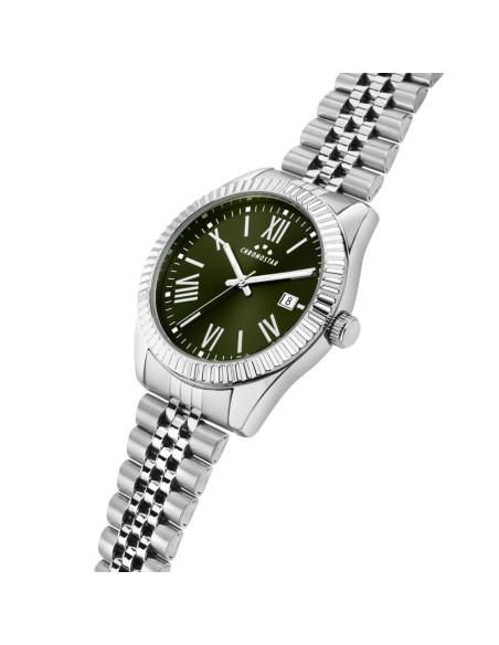 Chronostar Daily – Orologio Uomo Silver con Quadrante Verde (R3753312007)