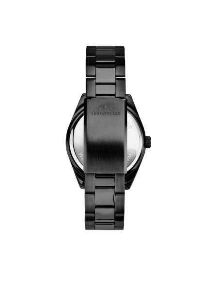 Chronostar Daily – Orologio Uomo Nero con Bracciale Acciaio (R3753312009)