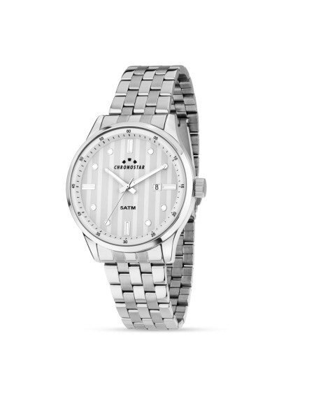 Chronostar Starline – Orologio Uomo Silver con Quadrante Chiaro (R3753321004)