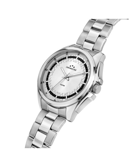 Chronostar Saturn – Orologio Uomo Silver con Quadrante Chiaro (R3753327001)