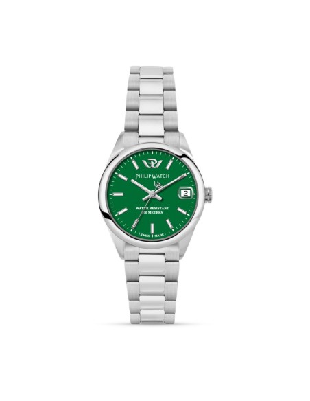 Philip Watch Caribe Urban – Orologio Donna Datario Verde (R8253597647)