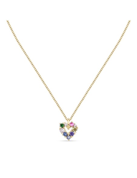 Morellato Colori – Collana Donna Cuore Multicolor Dorata (SAVY06)