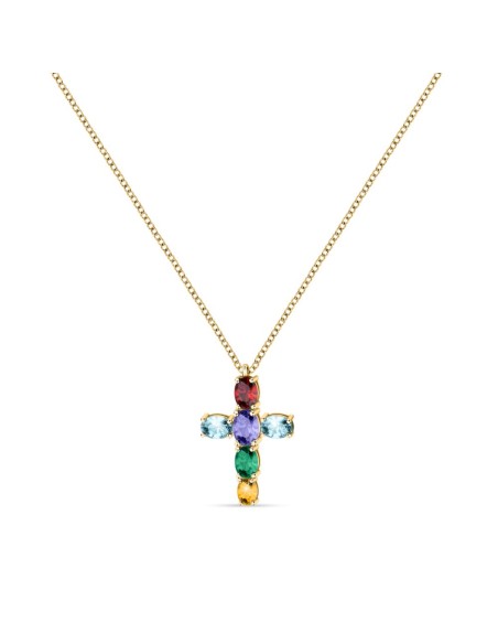 Morellato Colori – Collana Donna Dorata Croce (SAVY02)