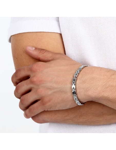 Sector Basic – Bracciale Uomo Silver in Acciaio (SZS116)