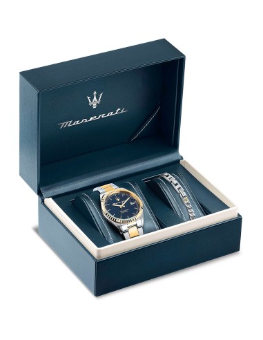 Maserati Competizione Acciaio e Oro Giallo con...