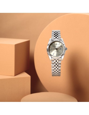 Lucien Rochat Bienne Silver Donna Champagne...