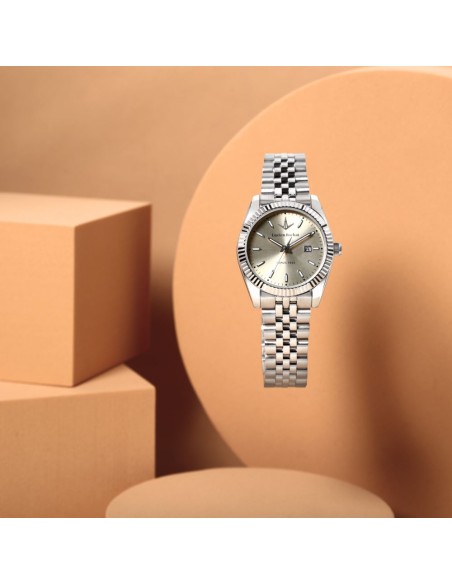 Lucien Rochat Bienne Silver Donna Champagne (R0453124515)