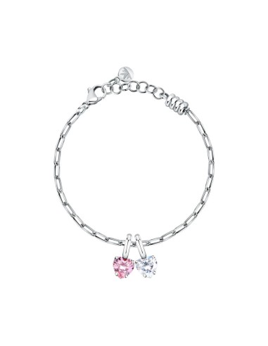 Bracciale Morellato Drops Silver con Cuori...