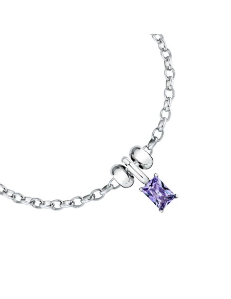 Bracciale Morellato Drops Silver Viola (SCZ1370)