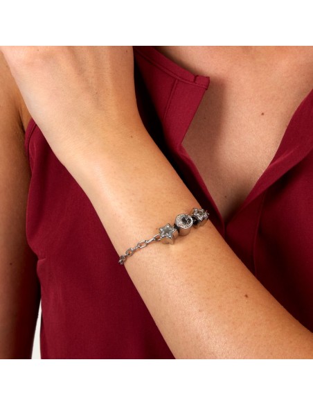 Bracciale Morellato Drops Silver con Stelle e Luna (SCZ1378)