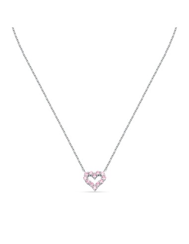 Collana Morellato Tesori Cuore Rosa Silver...