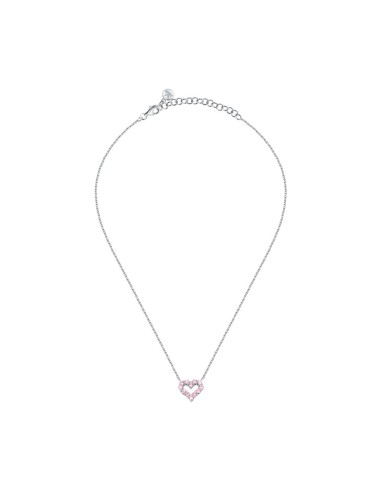 Collana Morellato Tesori Cuore Rosa Silver...