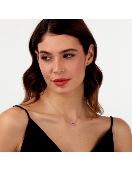 Collana Morellato Tesori Cuore Rosa Silver (SAIW181)