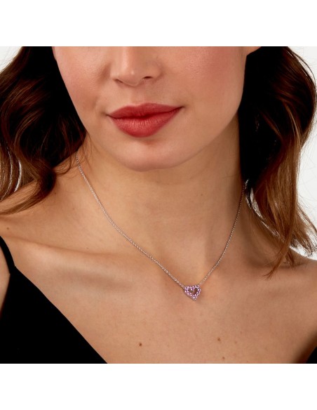 Collana Morellato Tesori Cuore Rosa Silver (SAIW181)