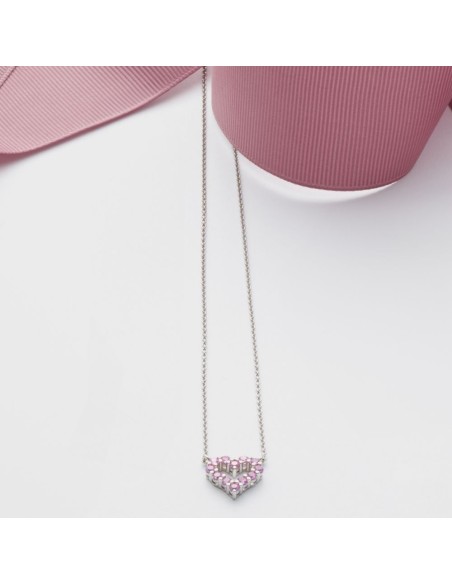 Collana Morellato Tesori Cuore Rosa Silver (SAIW181)