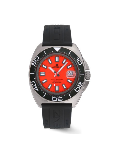 Lorenz Full Titanium – Automatico quadrante arancio (30269CC)